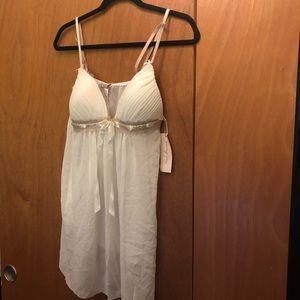 Brand New Cream Lingerie Set sz M